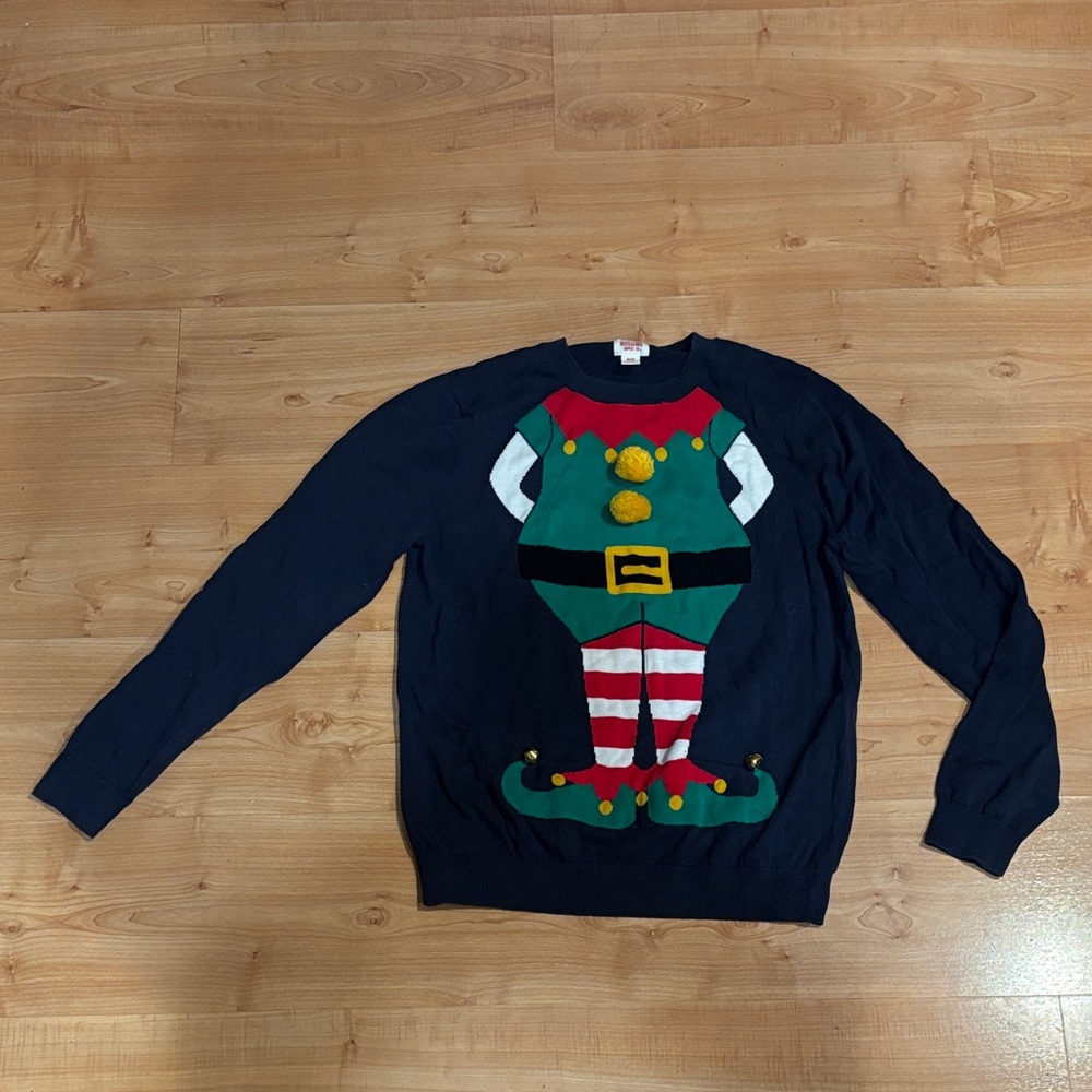 Mossimo Supply Co. Elf Sweater - Green, Red, and Black